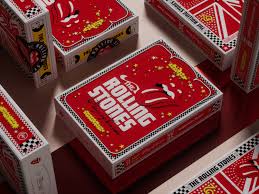 Теория11: Игральные карты The Rolling Stones Красивая рельефная колода