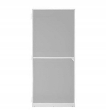 MOSKITIERA DRZWIOWA ALUMINIOWA SIATKA NA DRZWI 100x215 230 210 Biała ANTRAC