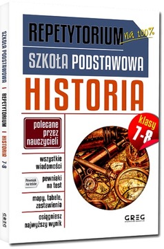 REPETYTORIUM - SZKOŁA PODSTAWOWA. HISTORIA, KL. 7-8