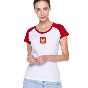 Polska damska koszulka kibica reprezentacji Polski roz. XL