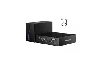 USB C DOCKING STATION DC006B OBERSTER 2 HDMI 4K, VGA, PD 100W, USB-C 3.0,