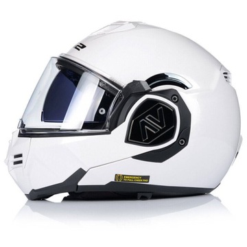 Kask Szczękowy LS2 FF906 ADVANT II BIAŁY 3XL VALIANT White