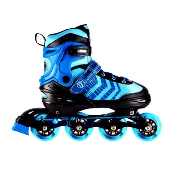 МУЖСКИЕ роликовые коньки Регулируемые роликовые коньки 39-43 4в1 ABEC7 NILS
