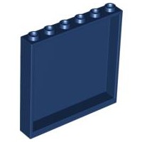 LEGO 59349 C niebieski 1x6x5 panel NOWY 1szt