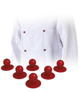GUZIKI DO BLUZY KUCHARSKIEJ LH-BUTTON DC