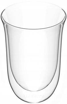 SZKLANKA PODWÓJNE DNO TERMICZNA DO HERBATY KAWY LATTE MIOWI TULIPAN 300 ML