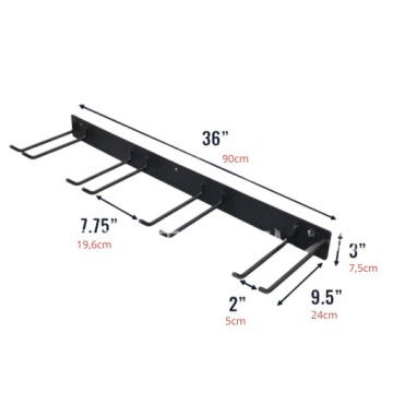 НАСТЕННОЕ КРЕПЛЕНИЕ ДЛЯ САДОВЫХ ИНСТРУМЕНТОВ МЕТЛЫ ГРАБЛИ ШВАБРЫ ДЛЯ ГАРАЖА