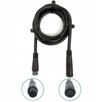 Złącze wyświetlacza e-bike 2/3/4/5 Pin kabel wodoo