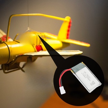 ИГРУШЕЧНАЯ БАТАРЕЯ LIPO 3,7 В 3,7 В 400 мАч АККУМУЛЯТОР LIPO ДЛЯ САМОЛЕТА