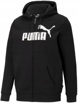 Puma sportowa bluza męska dresowa z kapturem rozpinana