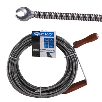 СПИРАЛЬНАЯ ПРУЖИНА ДЛЯ НАЖИМАНИЯ ТРУБНОГО ВЫКЛЮЧАТЕЛЯ 9мм x 15м