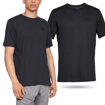 KOSZULKA MĘSKA UNDER ARMOUR T-SHIRT SZYBKOSCHNĄCA BAWEŁNA SPORT 1326799-001