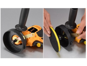 АВТОПОЛИРОВАЛЬНАЯ МАШИНА С РЕГУЛИРУЕМОЙ СКОРОСТЬЮ + НАБОР ГУБОК