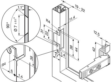 BLUM 71B9550 Петля CLIP TOP BLUMOTION 95°