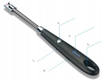 ЭЛЕКТРИЧЕСКАЯ КУХОННАЯ ПЛАЗМЕННАЯ ЗАЖИГАЛКА ДЛЯ ГАЗА USB XXL ЗАЖИГАЛКА