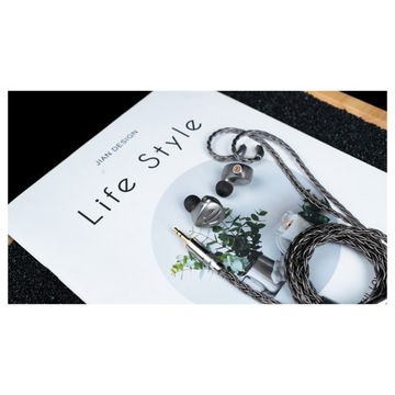 FiiO FH9 Titanium IEM HiFI Hybrid полуоткрытые мониторы арматуры и динамики