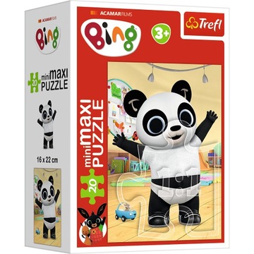 Puzzle 20 miniMaxi Przyjaciele Binga Układanka Bing 21130