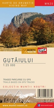 Gutaiului mapa turystyczna S&F