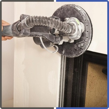 5 наждачной бумаги на липучке Giraffe 225 мм P180 для отверстий в шлифовальном круге