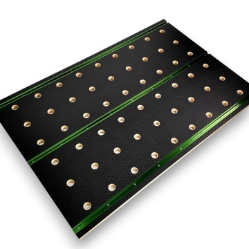 Blat roboczy stolarski 915x610mm otwory 20mm z profilami t-track laminowany