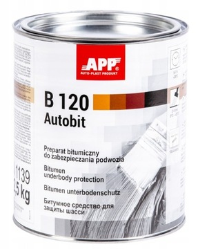 APP B120 Autobit Preparat bitumiczny APP 050802 2500g 2,5 KG