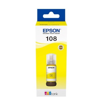 Tusz Epson EcoTank L8050 / L18050 żółty 108 T09C4