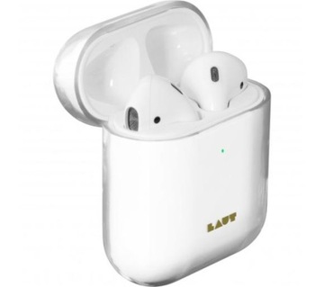 LAUT etui na słuchawki AirPods PRO CRYSTAL-X białe