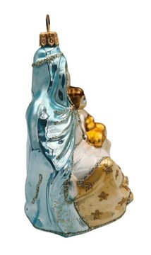 СТЕКЛЯННЫЕ ШАРЫ НОВОГОДНИЕ Богородица, 12 см