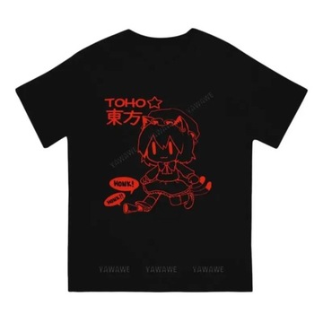 Touhou Project Game Men's Chen Unisex Cotton T-shirt Koszulka