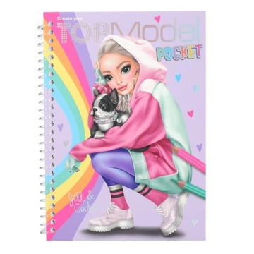 TOP MODEL KIESZONKOWA KOLOROWANKA 12727