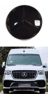 ZNAK W MASKA MERCEDES ML W166 SPRINTER W907