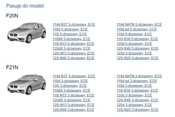 BMW F20 F21 FACELIFT LIŠTA NÁRAZNÍKU ZADNÍ SPORT LINE ORIGINÁLNÍ