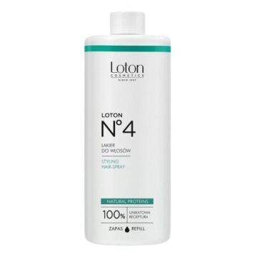 LOTON COSMETICS 4 Lakier do Włosów Pielęgnacja Włosów Ochrona 500 ml
