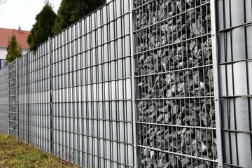 ЛЕНТА ДЛЯ ЗАБОРА 19смх35м СЕРАЯ ЗАБОРА