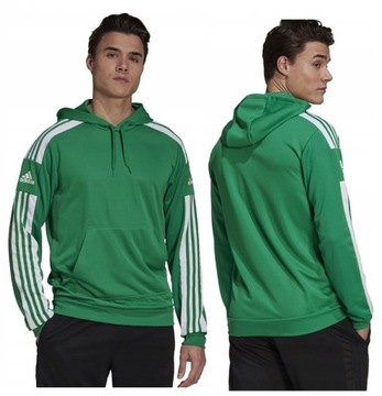 BLUZA MĘSKA ADIDAS SQUADRA 21 GP6437 - ZIELONY; S