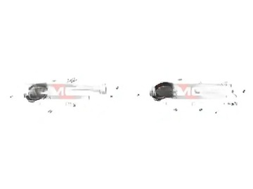 2X TŘMENY BRZDY KAMOKA PŘEDNÍ L+P DO DACIA RENAULT CAPTUR I CLIO III