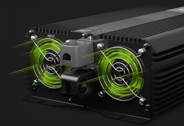 Преобразователь GREEN CELL Pro 12 В/230 В, 3000 Вт/6000 Вт