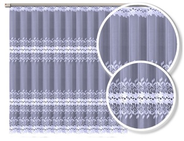FIRANKA FIRANA ŻAKARDOWA 648107/200 BIAŁA NOWOŚĆ