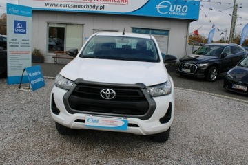 Toyota Hilux VIII Pojedyncza kabina Facelifting 2.4 D-4D 150KM 2021 Toyota Hilux F-Vat Salon Polska Gwarancja HAK, zdjęcie 2