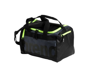 Torba Arena Spiky III Duffle 25 DARK_SMOKE-NEON_YELLOW na basen