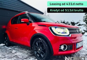 Suzuki Ignis III Crossover 1.2 DUALJET SHVS 90KM 2017 Suzuki Ignis Bezwypadkowy, FV23, 4x4, KredytLeasing, Elegance, gw.12m geth