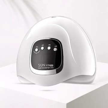 УФ-ЛАМПА ДЛЯ НОГТЕЙ X15 MAX 280 Вт ДЛЯ ГИБРИДНЫХ СВЕТОДИОДНЫХ ГЕЛЕЙ SUN DUAL МОДЕЛЬ 2024 г.