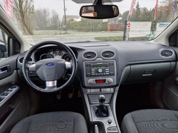 Ford Focus II Focus C-Max 1.8 i 16V 125KM 2008 Ford Focus Lift Sliczny czarny 1.8 benzyna 218 tys km bezwypadkowy z Niemi, zdjęcie 7