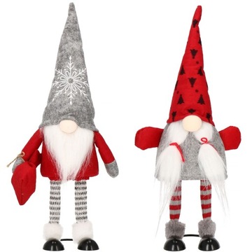 РОЖДЕСТВЕНСКИЕ гномы под елку, 2 шт, ГНОМЫ.