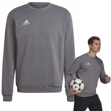BLUZA ADIDAS ENTRADA 22 Sweat Top H57479 SZARY; XL