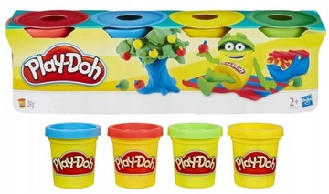 Play-Doh Hasbro Ciastolina 4 tubki RÓŻNE KOLORY