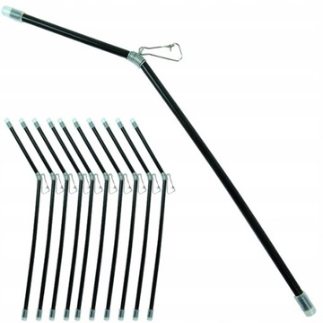 10 x RURKA ANTYSPLĄTANIOWA WYGIĘTA 10 SZT 25 CM GRUNT FL KOSZYK CIĘŻAREK