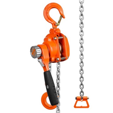 Цепная таль VEVOR 0,25 т 260 Н 1,4 м
