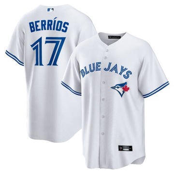 Replika koszulki zawodnika Jos-Berr-os White Toronto Blue Jays, XXL