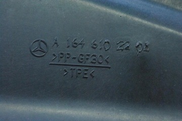 A1646102208 KRYT PODVOZKU PRAVÁ MERCEDES W164 ML